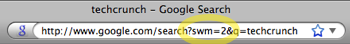 edit search url