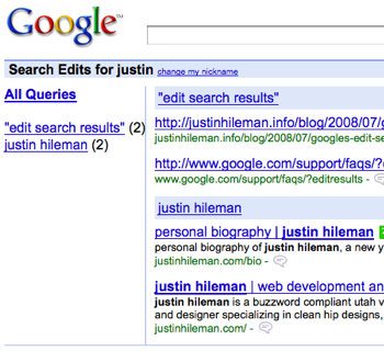 justin's edits